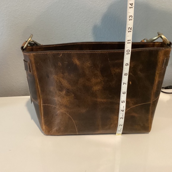 BROWN LEATHER PURSE - Picture 7 of 15